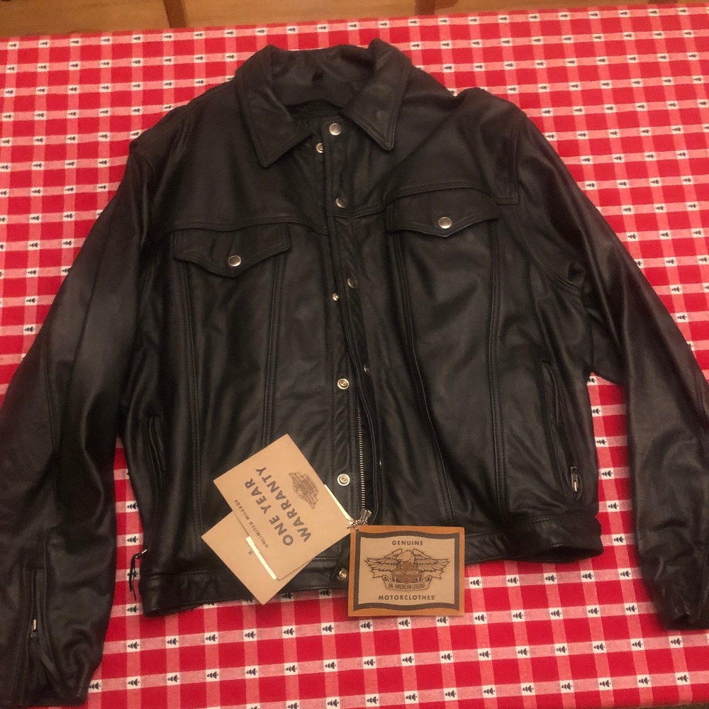 Harley leather jacket